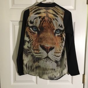 3 for $25! Animal sheer top